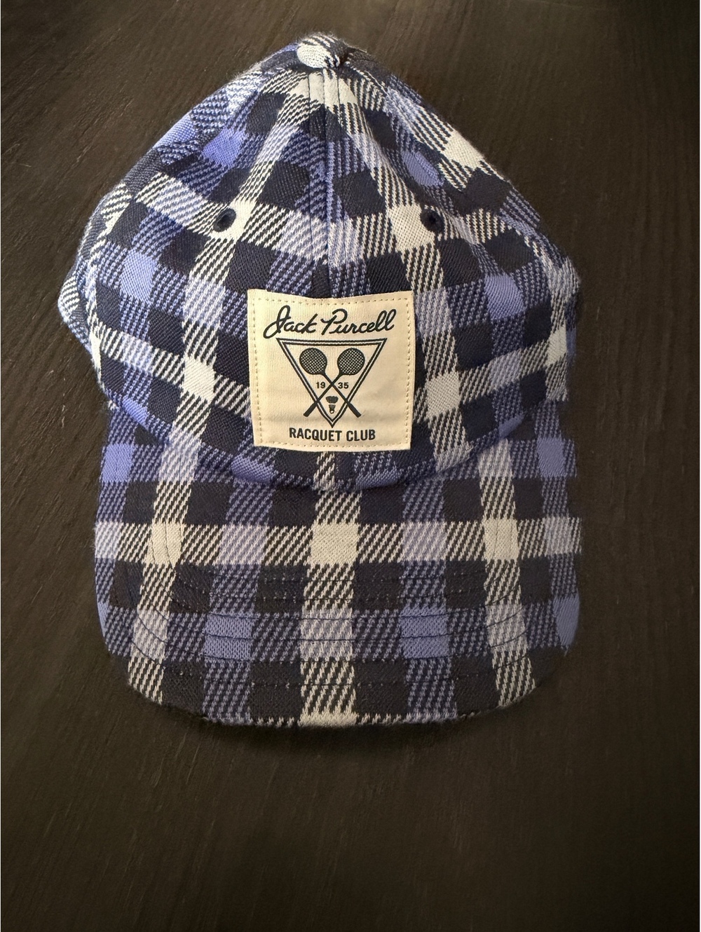 Converse Todd Snyder Jack Purcell Plaid Leather Strap Hat